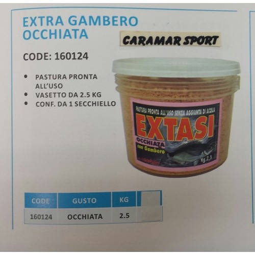 Secchio pastura extra gambero occhiatakg.2